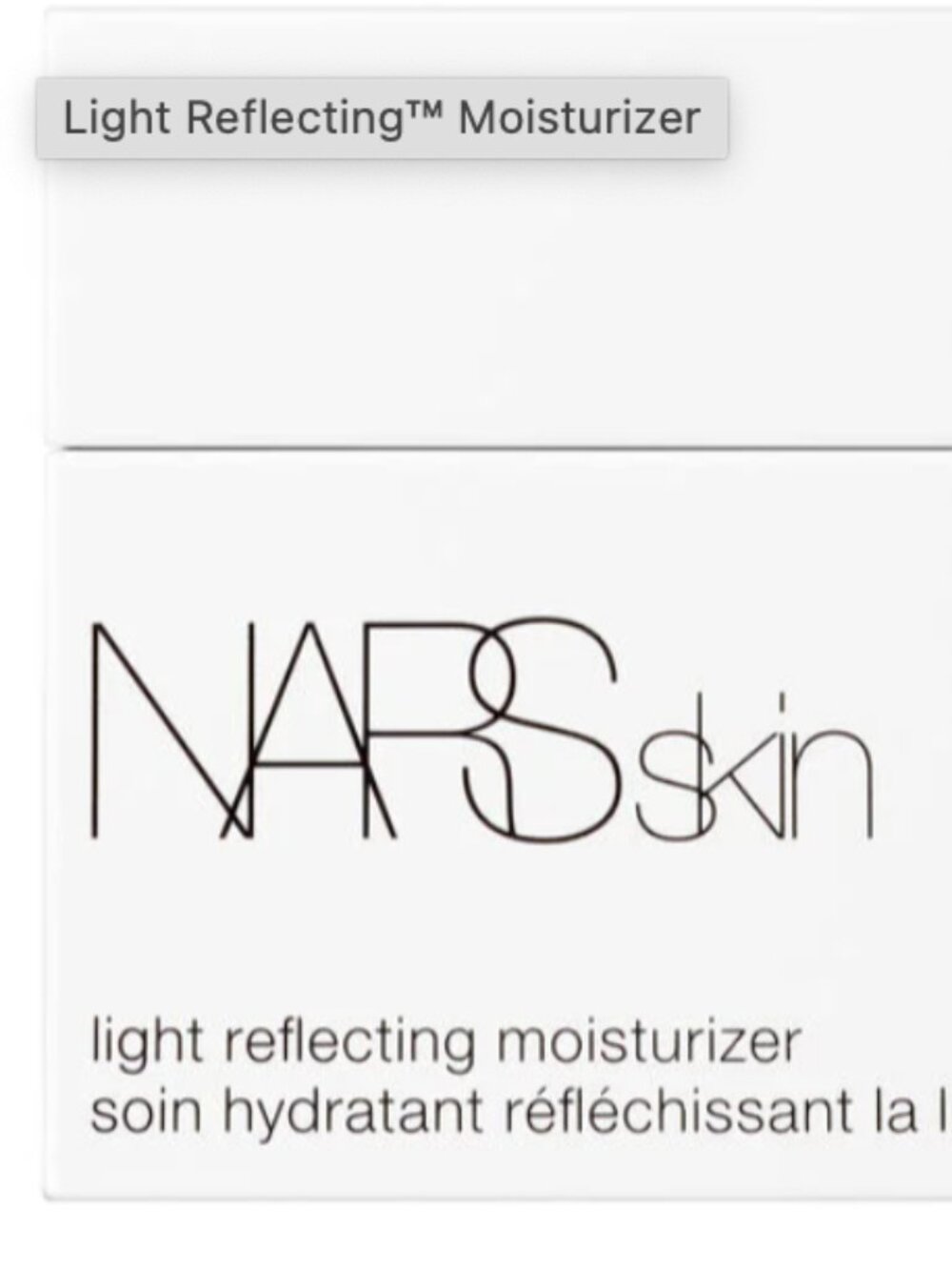 Nars Light Reflecting Moisturizer 14 mL